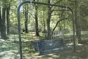 Swing in honor of Laura Binger